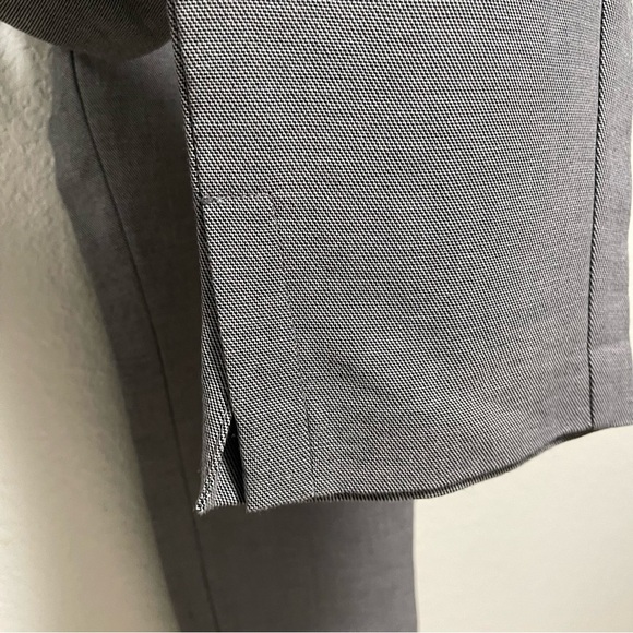 A New Day Grey Stretch Split Hem Trousers Size 8 - Picture 3 of 5